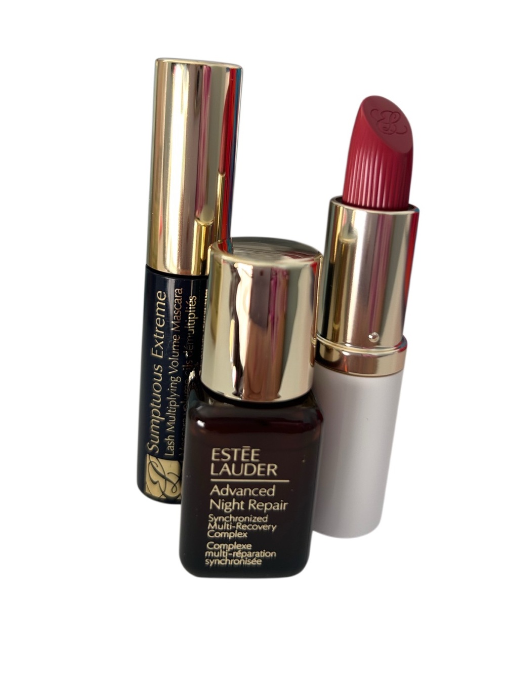 Estee Lauder Lipstick & Mascara Set - Red